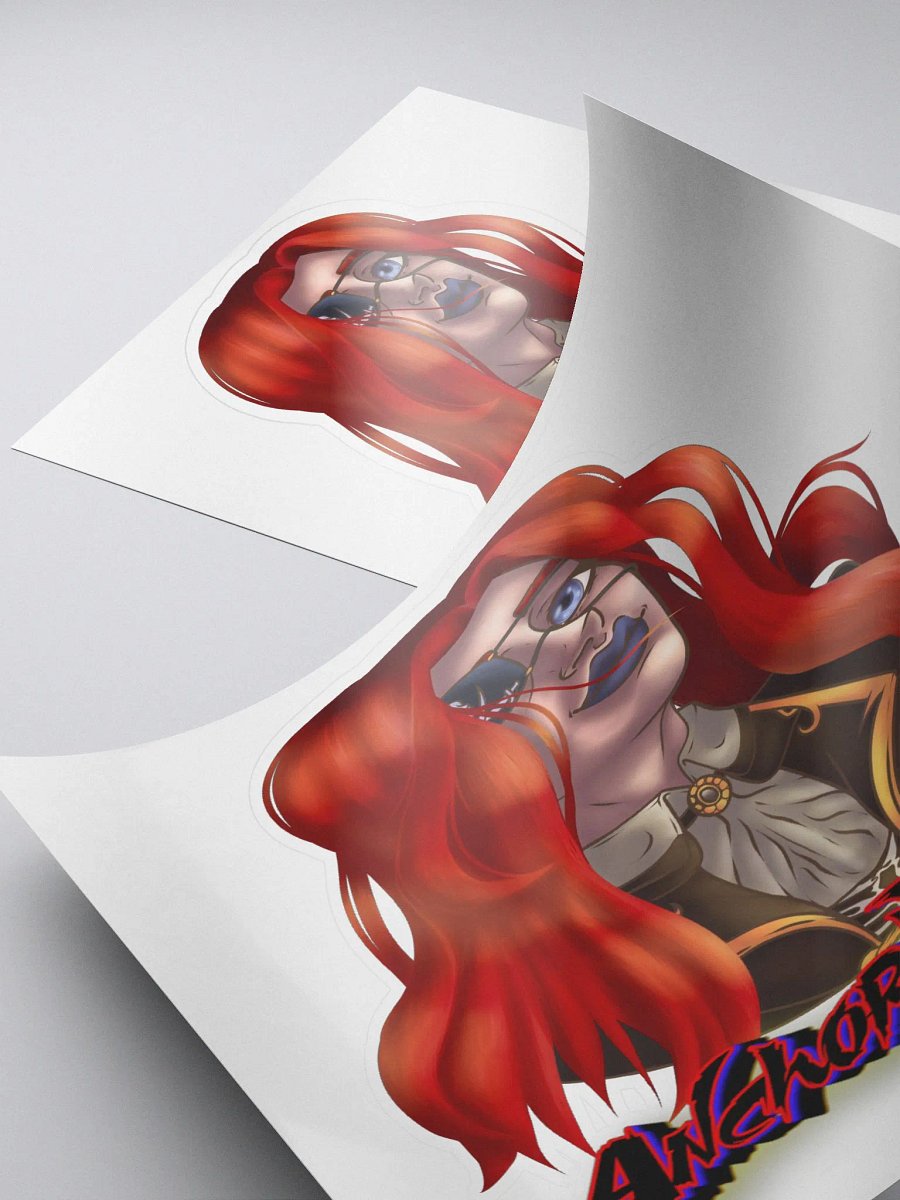 Anchor pirate logo sticker product image (4)