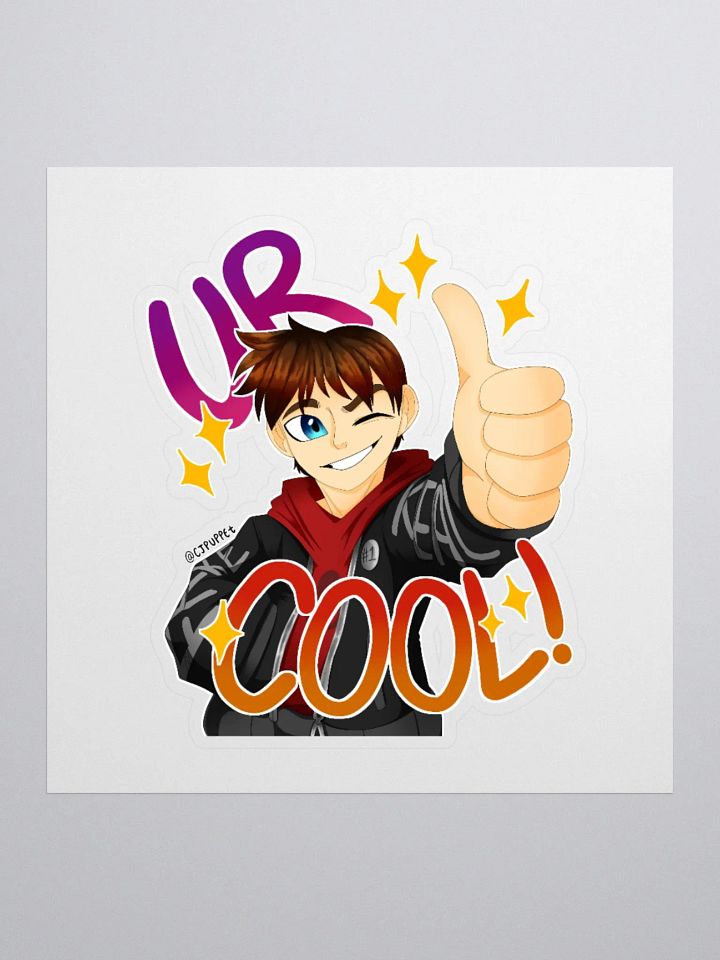 UR COOL! (STICKER) product image (2)