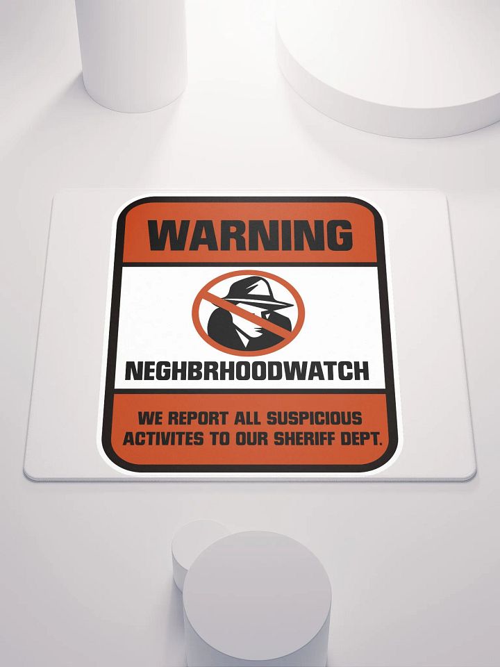Neghbrhoodwatch Mouse pad product image (1)