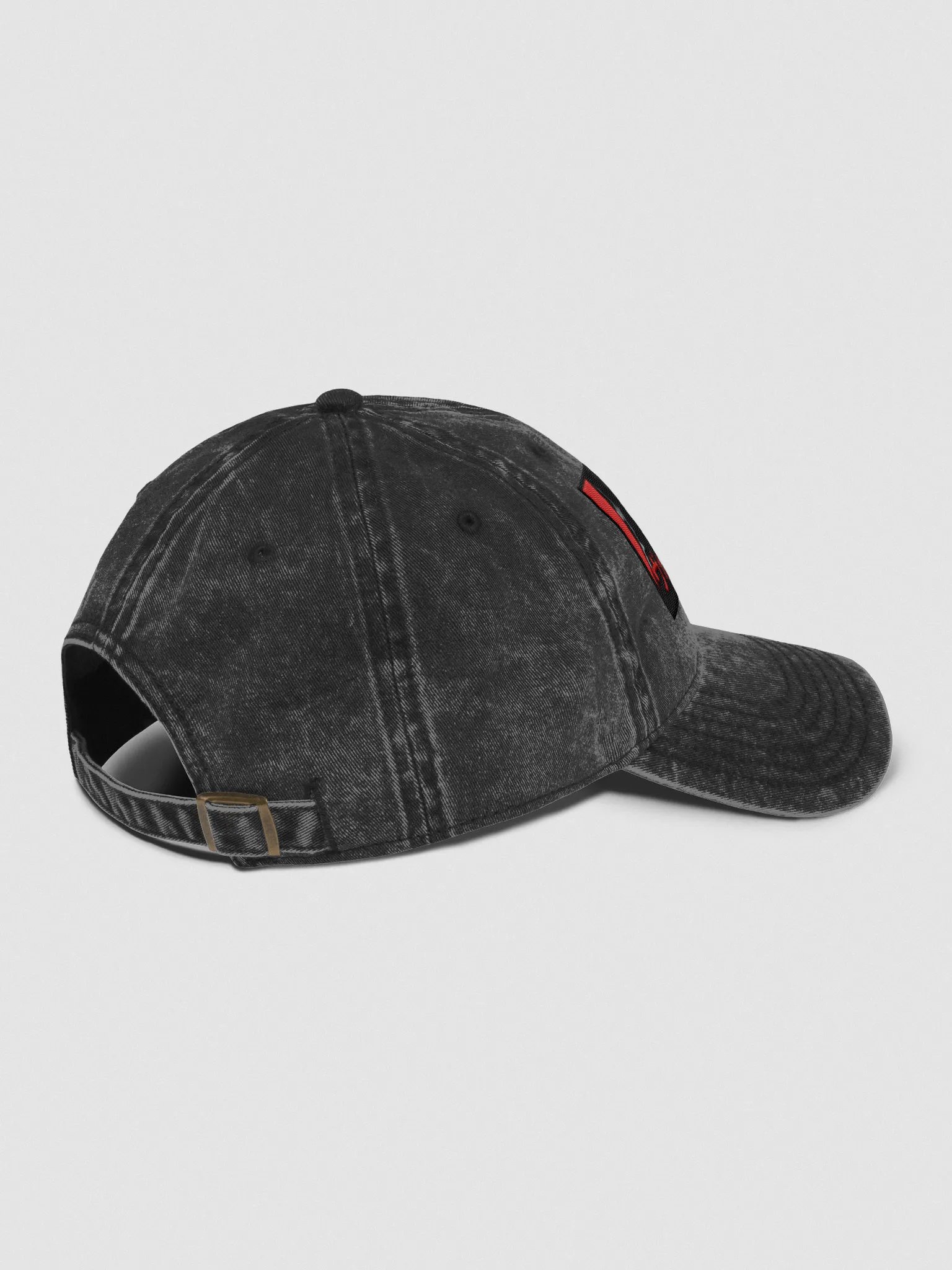 Red Death Vintage Wash Dad Hat product image (4)