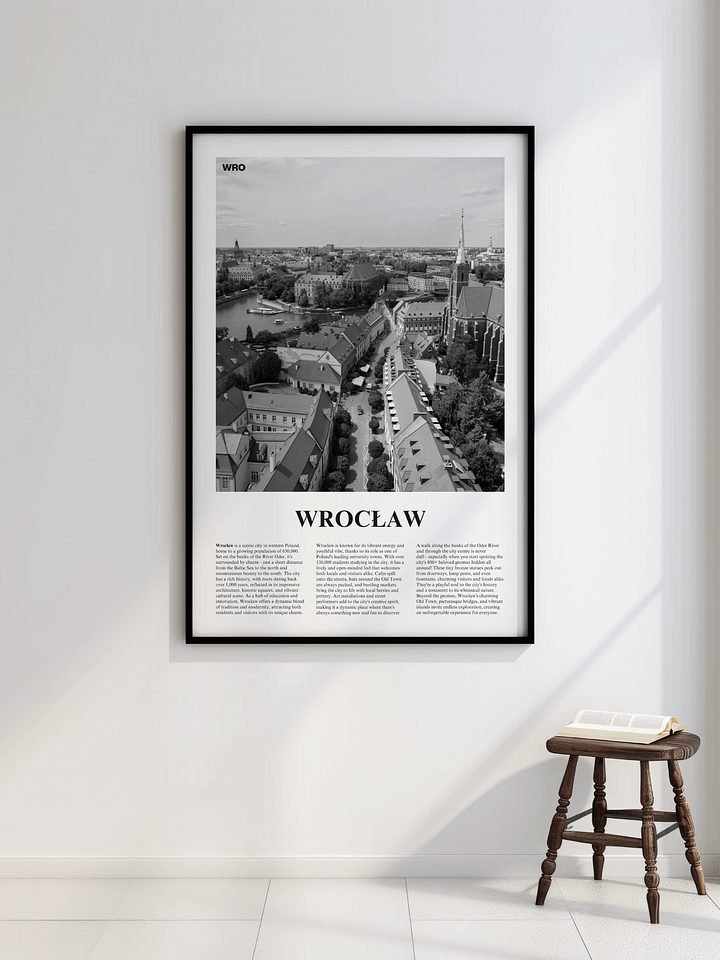 Wroclaw 02 Newspaper Poster product image (4)