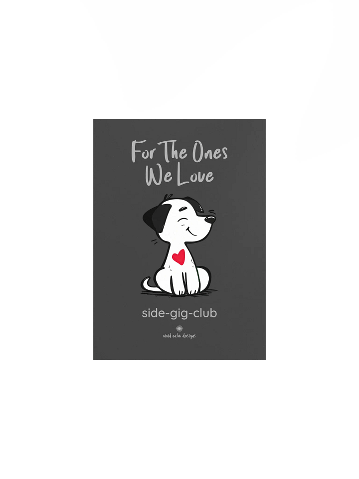 For the Ones We Love: Adorable Puppy Wall Art (Unframed) product image (1)