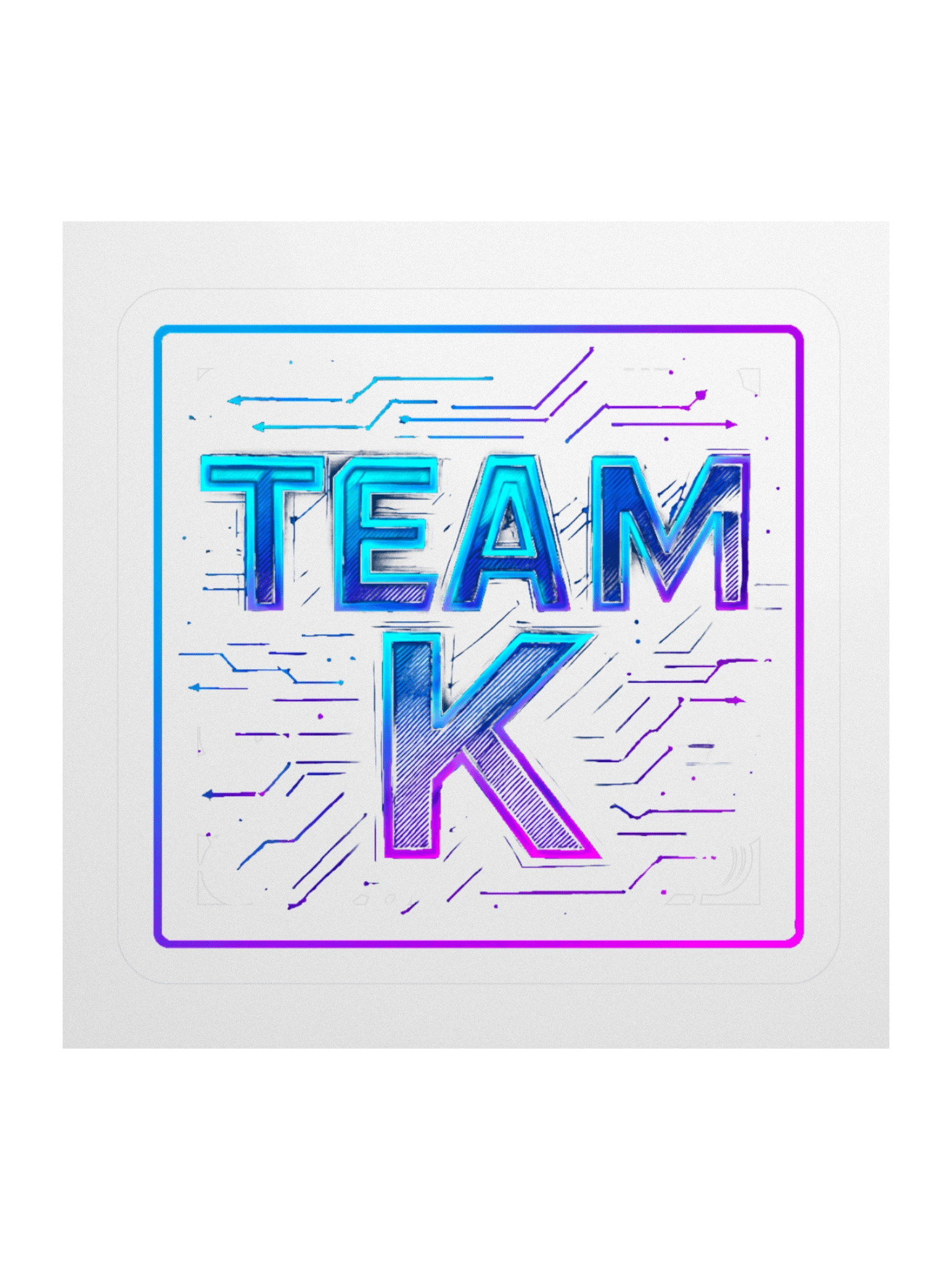 Team K V-11 STICKERS product image (1)