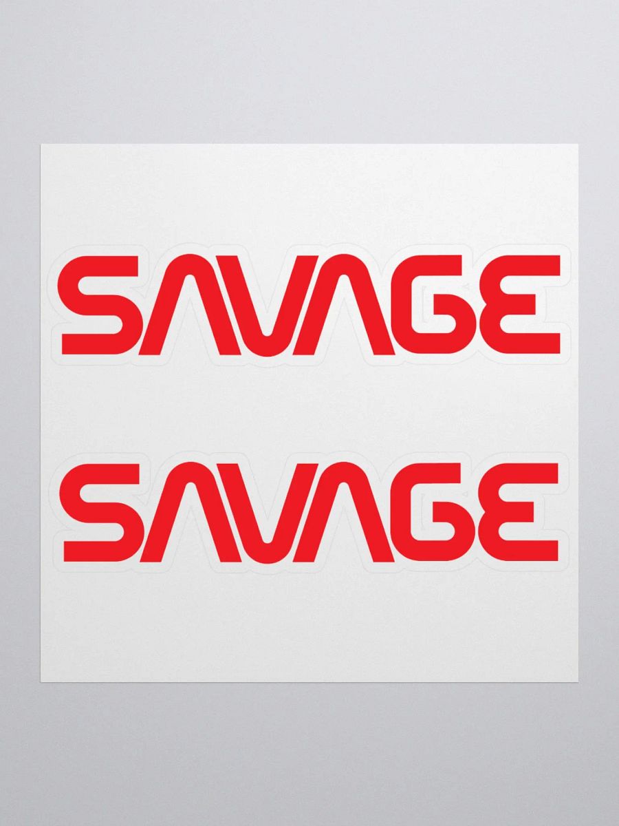 Savage Worm (Die-Cut Sticker) product image (1)
