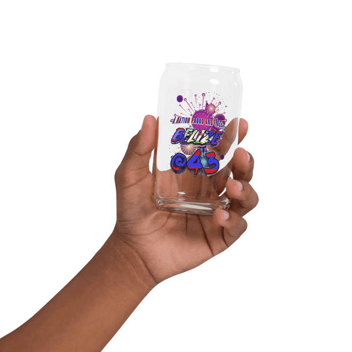 Belize September Celebrations 2024 Can Glass product image (2)