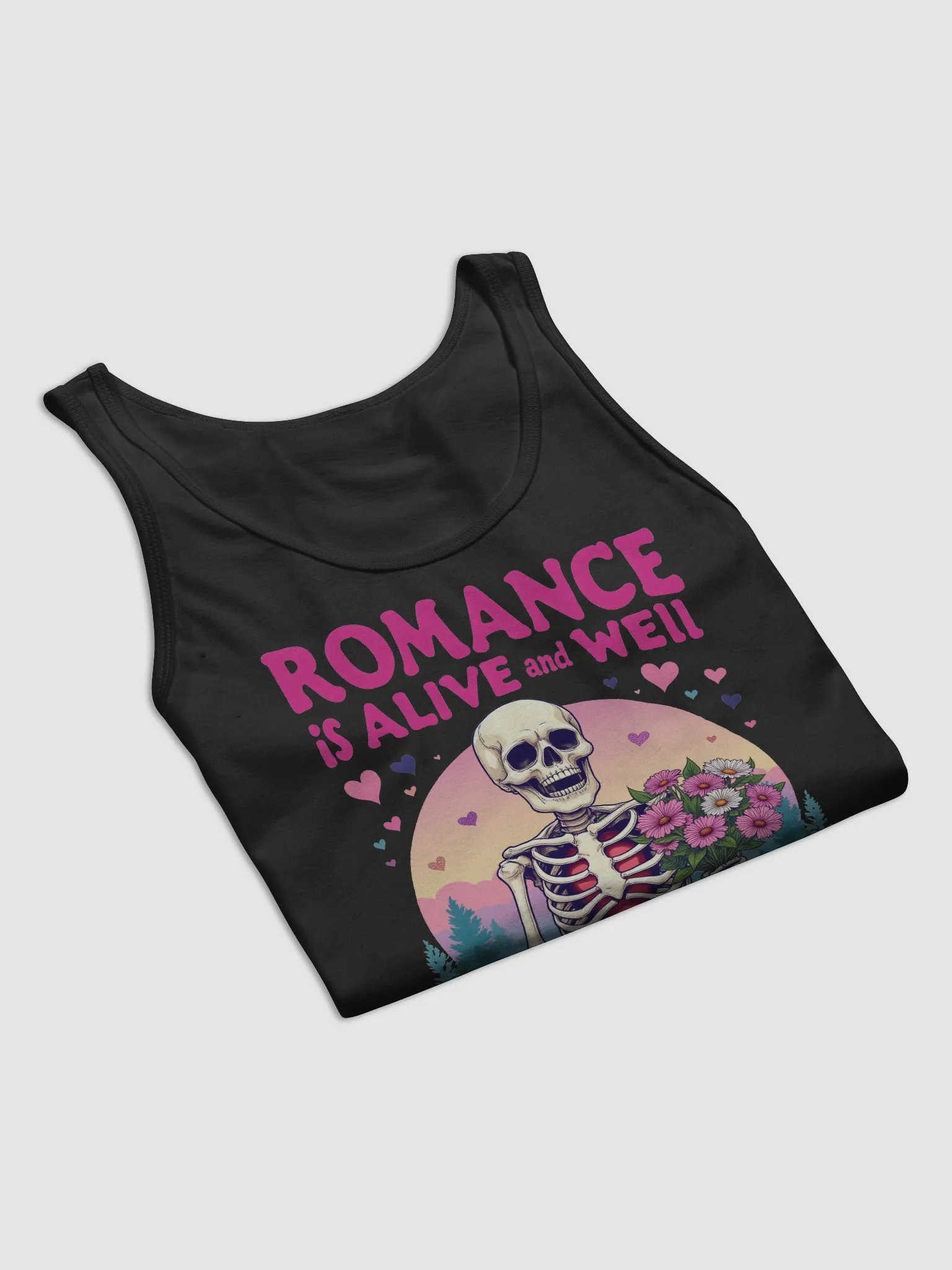Romantic Skeleton Bouquet Tank product image (55)