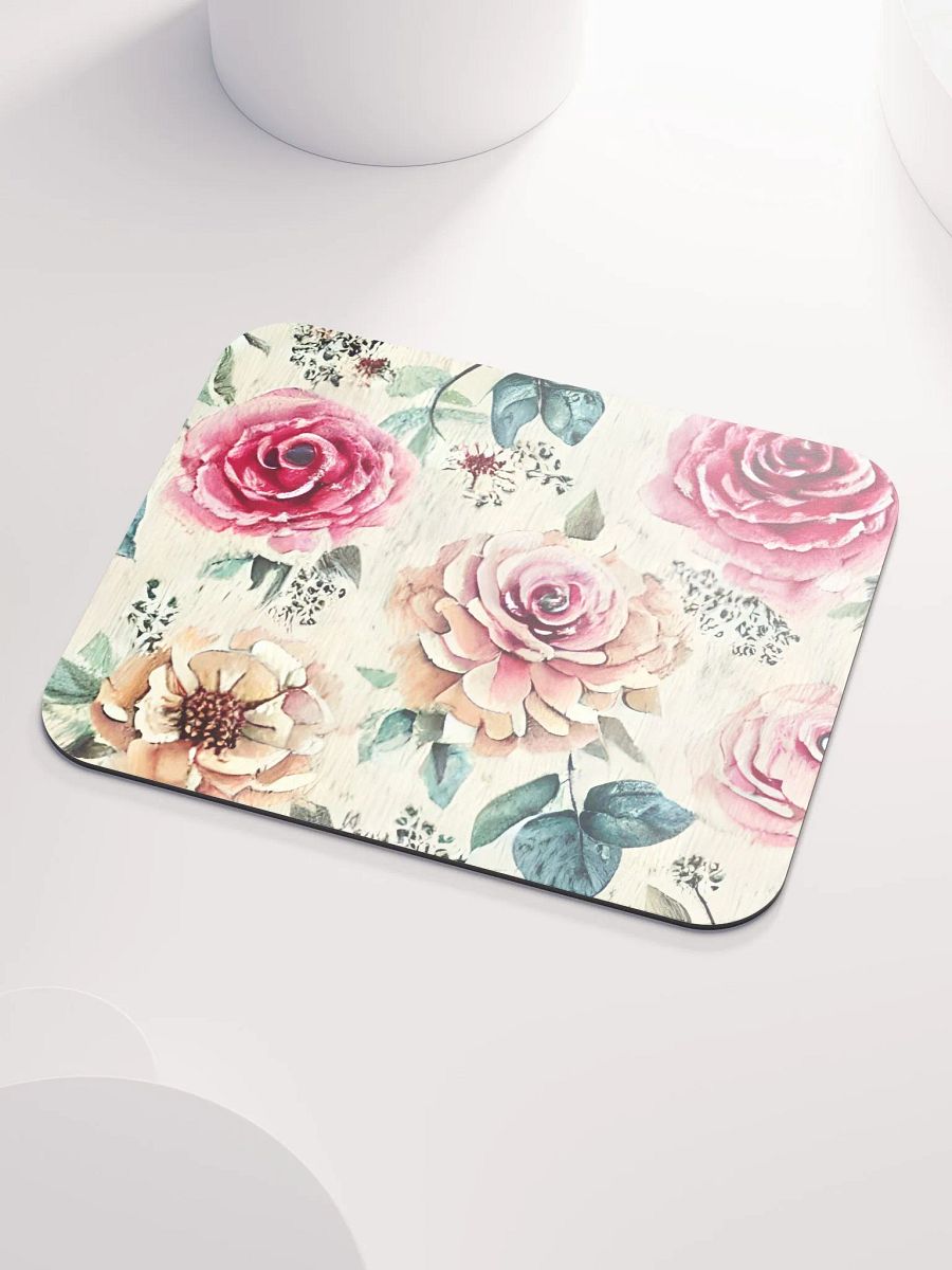 Shabby Chic Floral Mouse Mat product image (3)