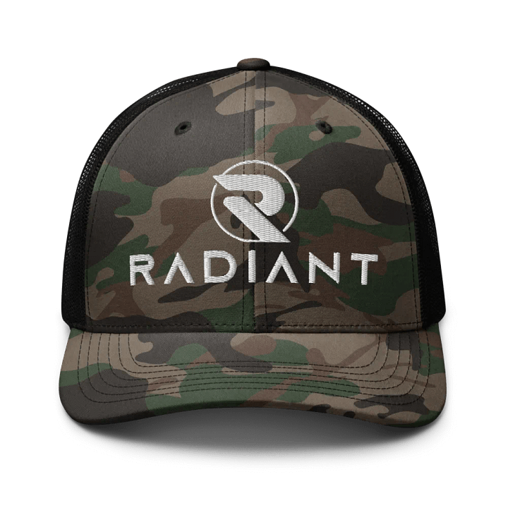 A Radiant Camo Trucker Hat product image (1)