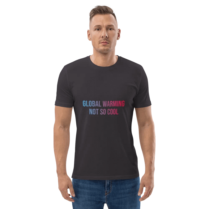 Global Warming Distorted Reality Organic Tee product image (172)
