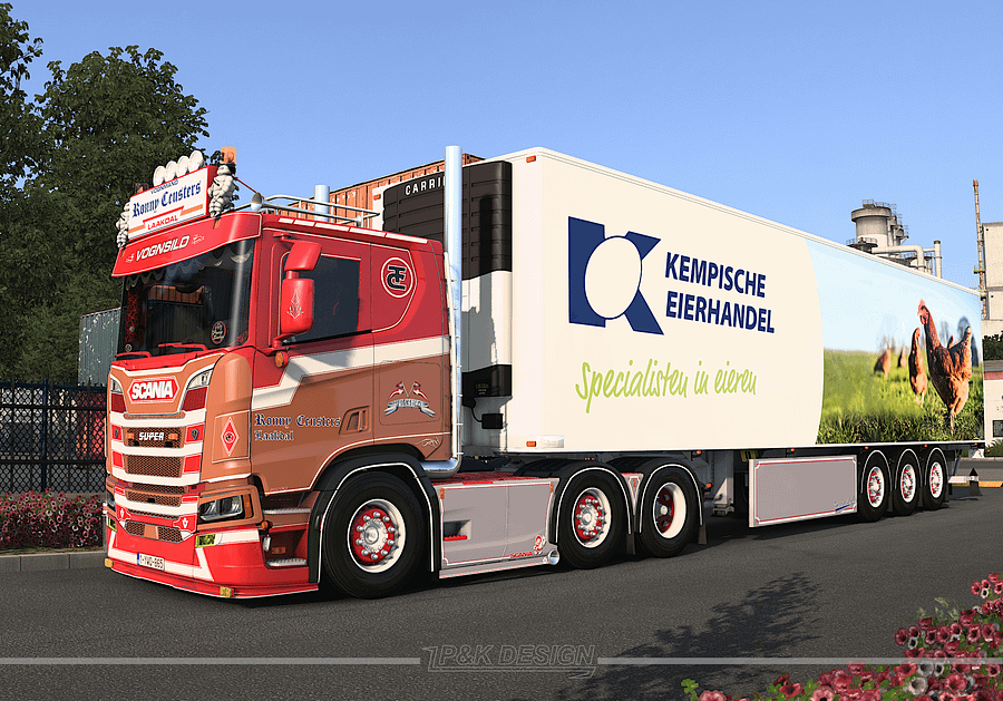 Scania R Flat Roof Ronny Ceusters+ VeDeCar Kempische Eierhandel product image (2)