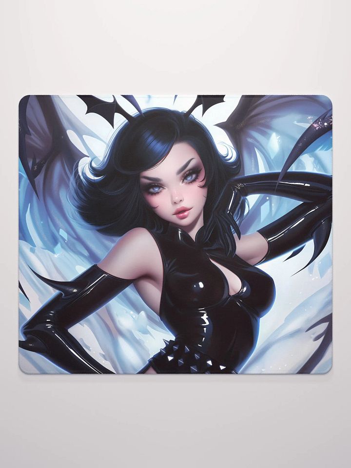Demon Girl in Pin-up style, digital art, fantasy art product image (2)