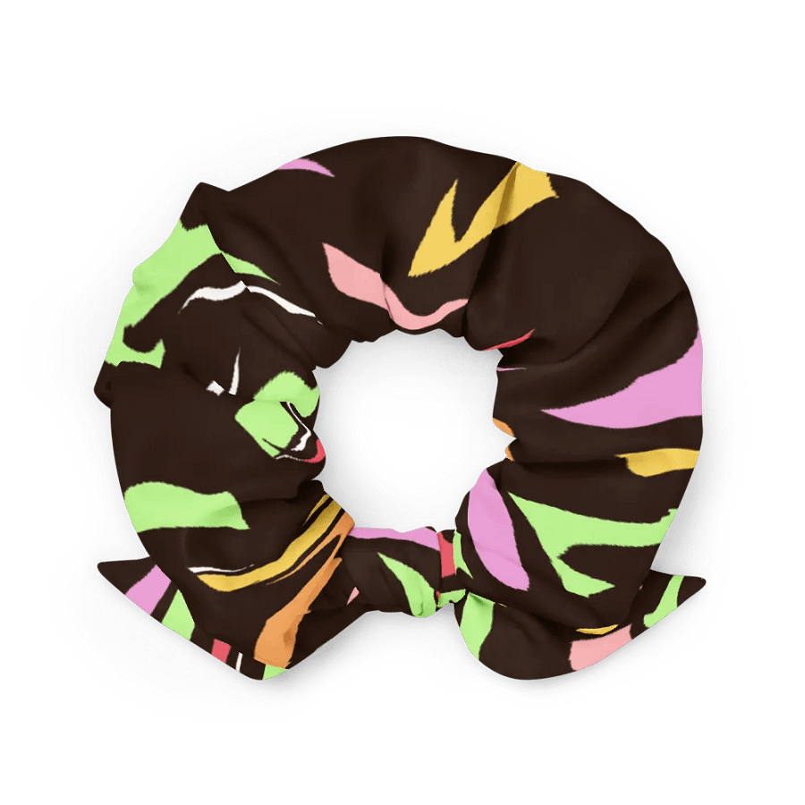 Vibrant Chaos All-Over Print Scrunchie product image (8)