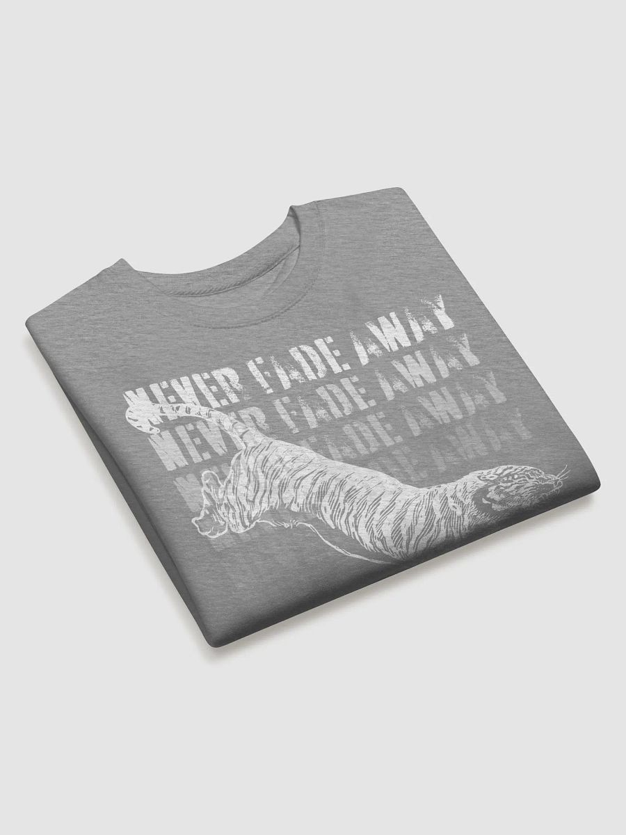 Never Fade Away Leaping Tiger Motivational Sweatshirt product image (26)