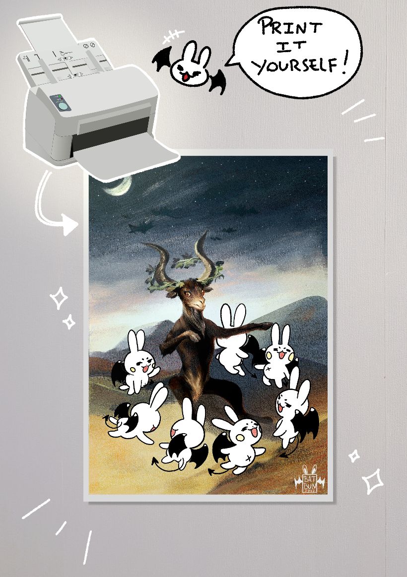 Print it Yourself Witches' Sabbath Printable product image (1)