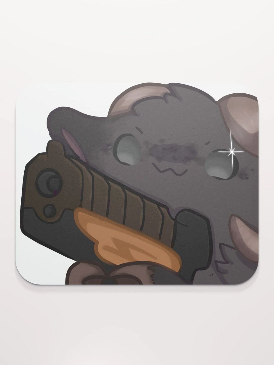Goat With A Glock Mouse Pad product image (3)