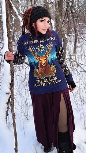 Winter Solstice, the real reason for the season ❄️

Designed by our sister, the incredible @tatted_heathen_lass to honor the ...