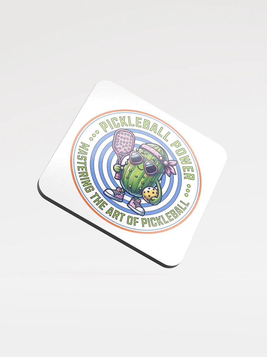 Pickleball Power Mastering The Art Of Pickleball Coaster Set product image (2)