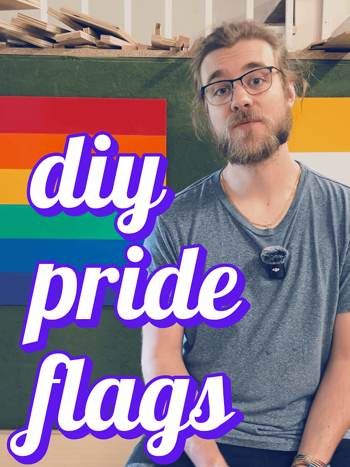 Pride Flags Easy DIY Plans product image (1)