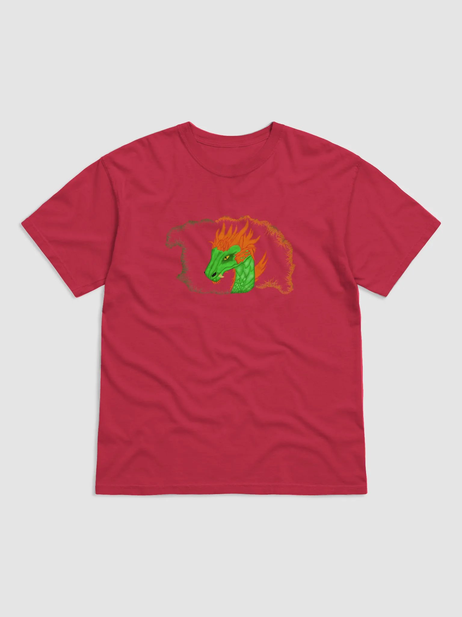 Vibrant Dragon Head T-Shirt product image (1)
