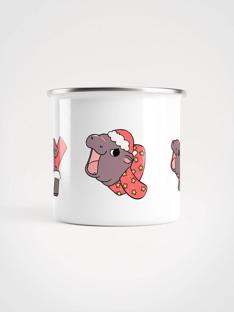 MOODENG'S CHRISTMAS ENAMEL MUG product image (2)
