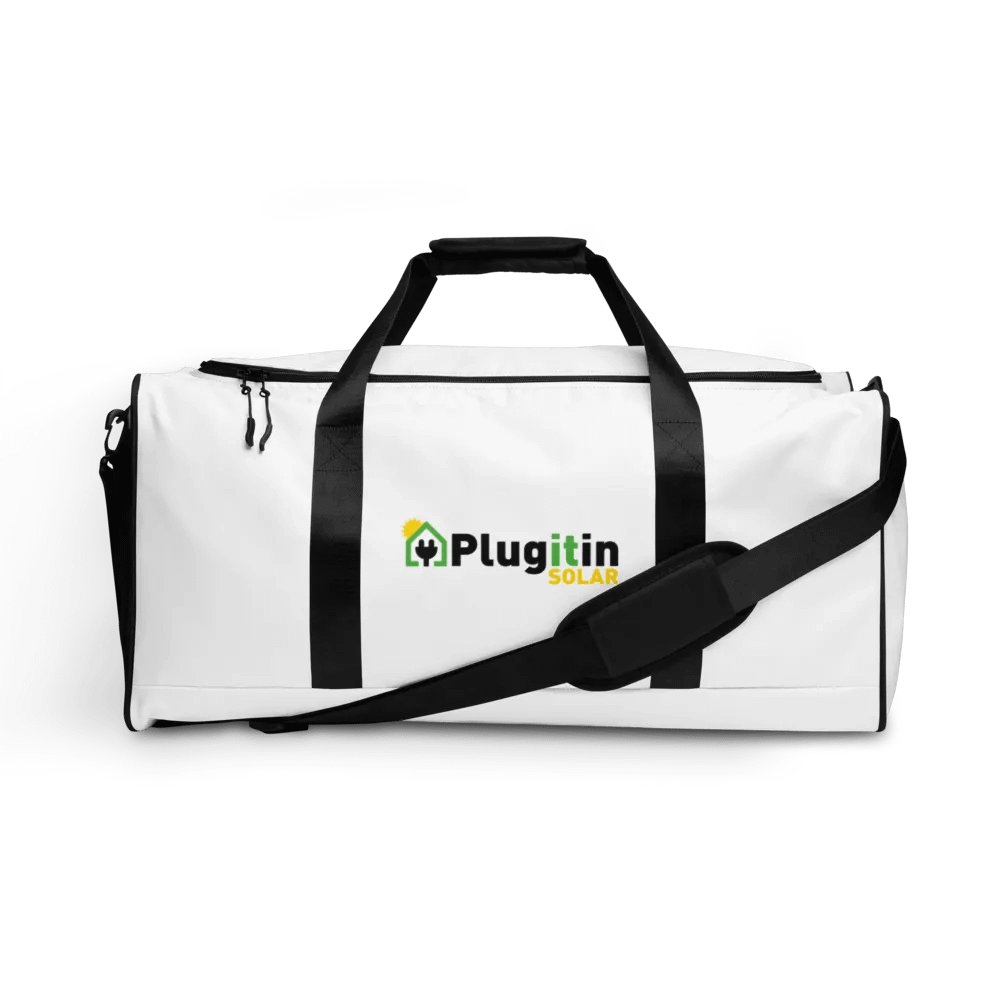 Plug It In Solar High-Quality Duffle Bag product image (1)