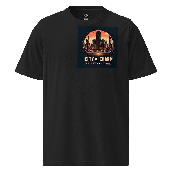 Steel City Skyline Athletic T-Shirt product image (1)