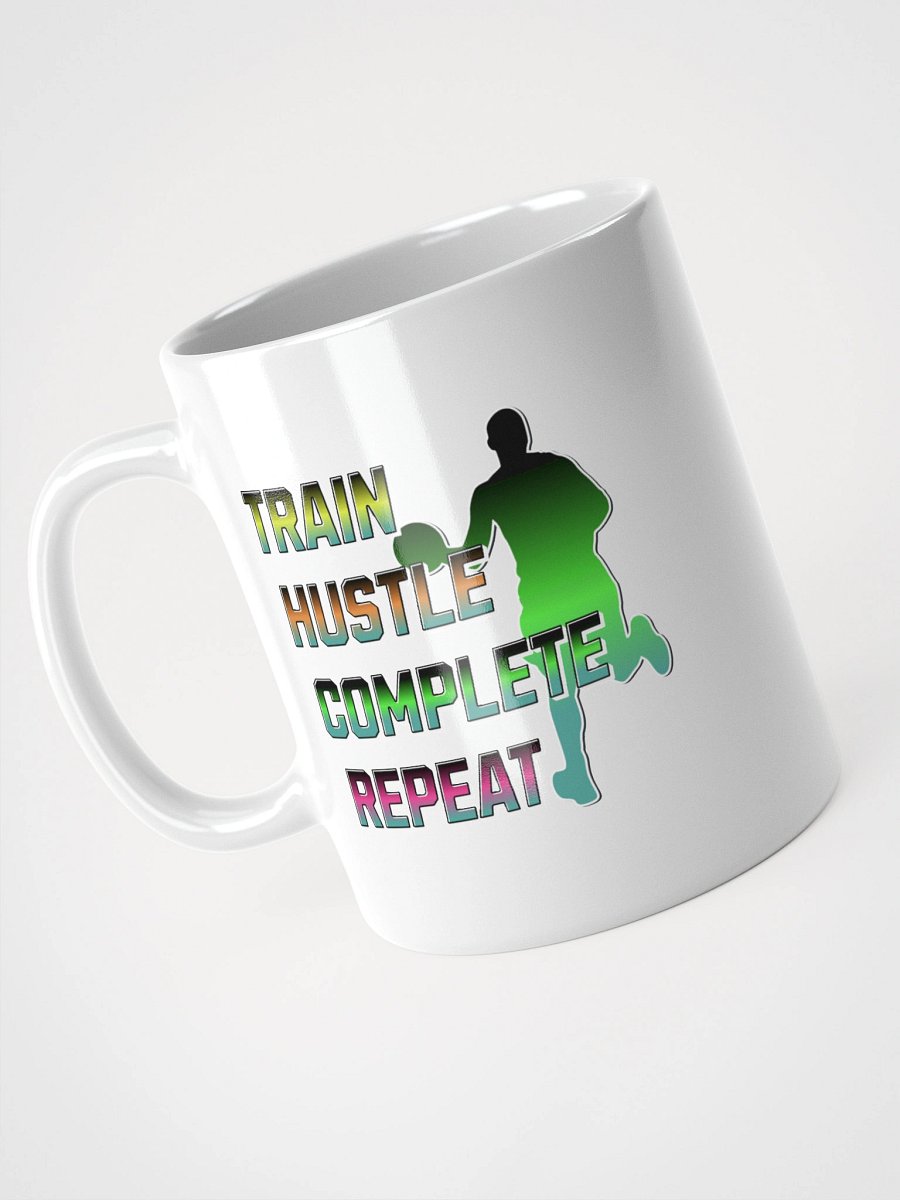 Train Hustle Complete Repeat Basketball Mug product image (6)