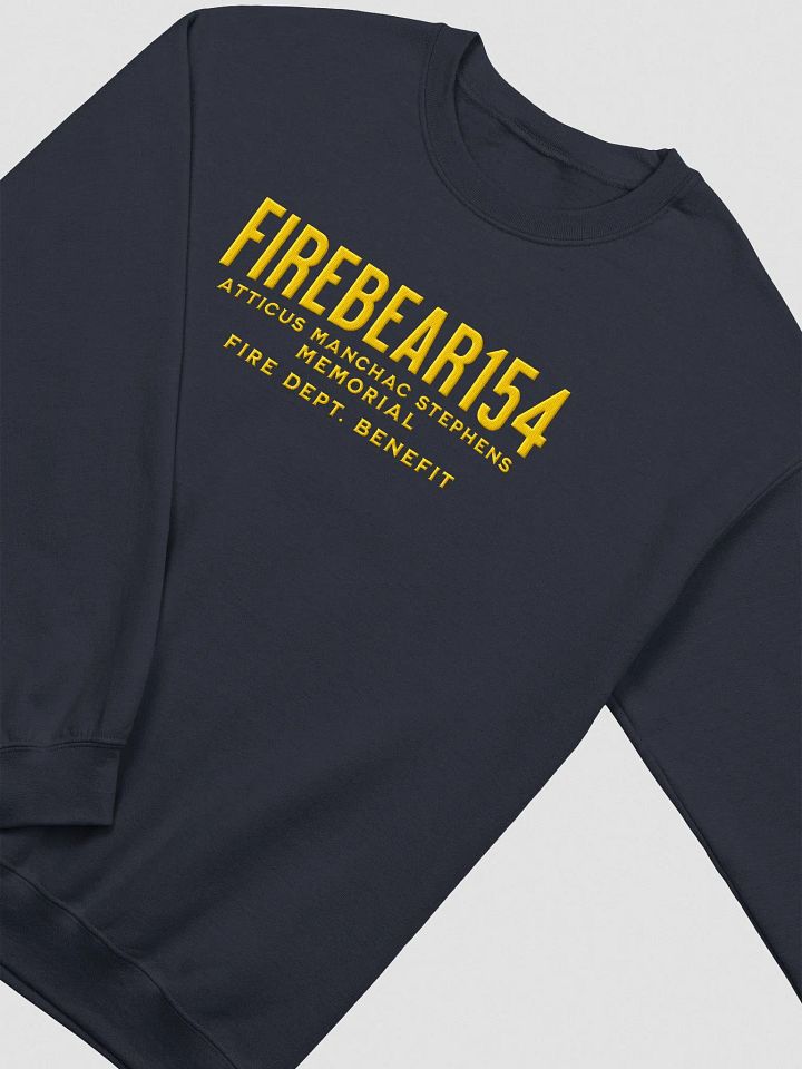 The Fire Bear 154 Embroidered Sweatshirt product image (1)