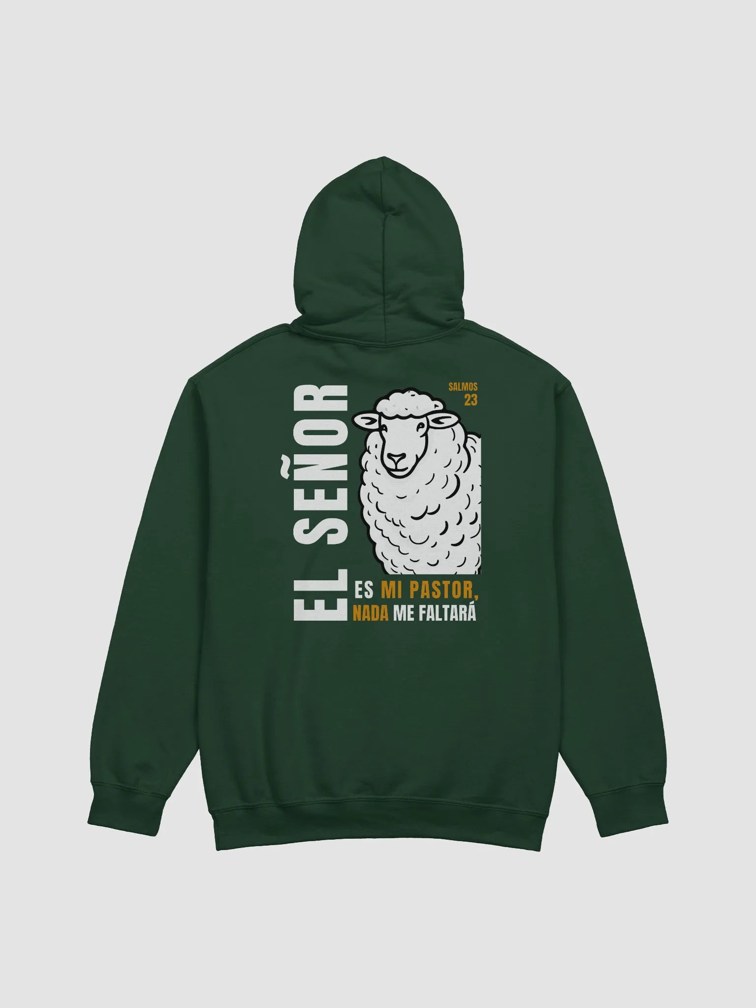 Sudadera Unisex Con Capucha | El señor es mi pastor product image (1)