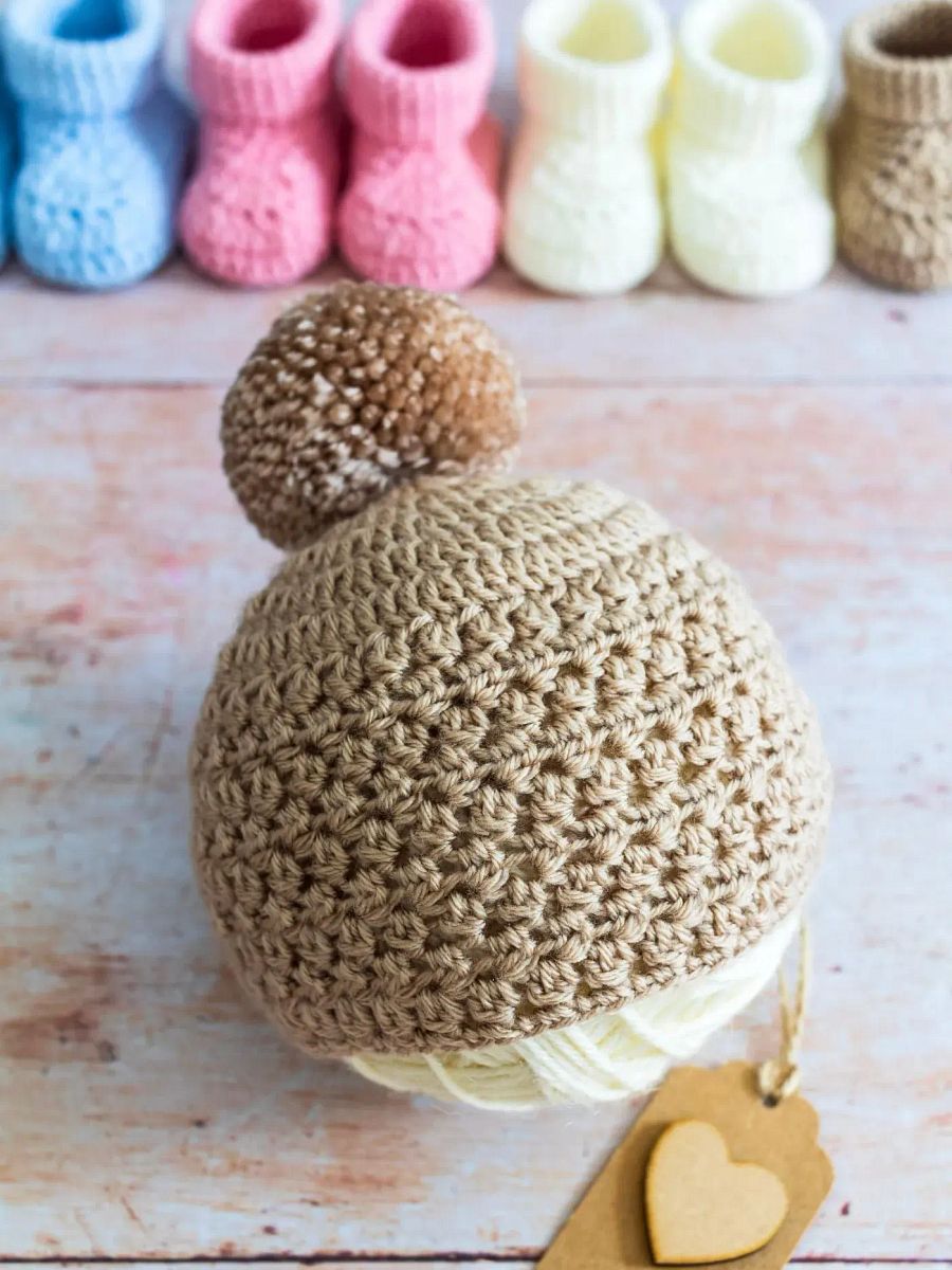 Crochet Pattern: Easy Baby Hat product image (8)