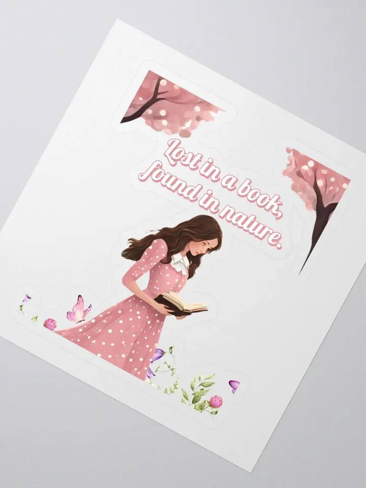 Lost In A Book, Found In Nature Sticker product image (2)