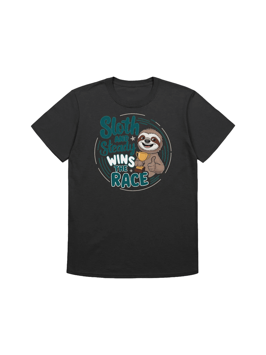 Sloth Lover - Triumph at a Sloth's Pace - Celebrating Steady Wins T-Shirt product image (4)