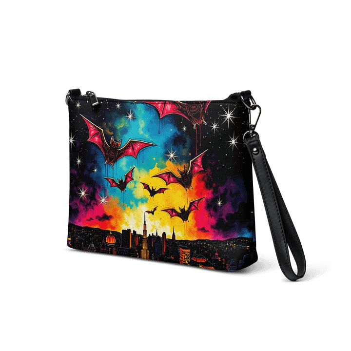 Night City Bats Crossbody Bag product image (2)