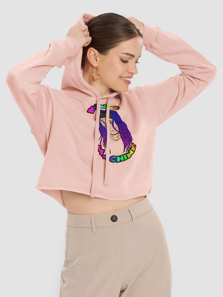 Rainbow king Fleece Crop Hoodie product image (1)