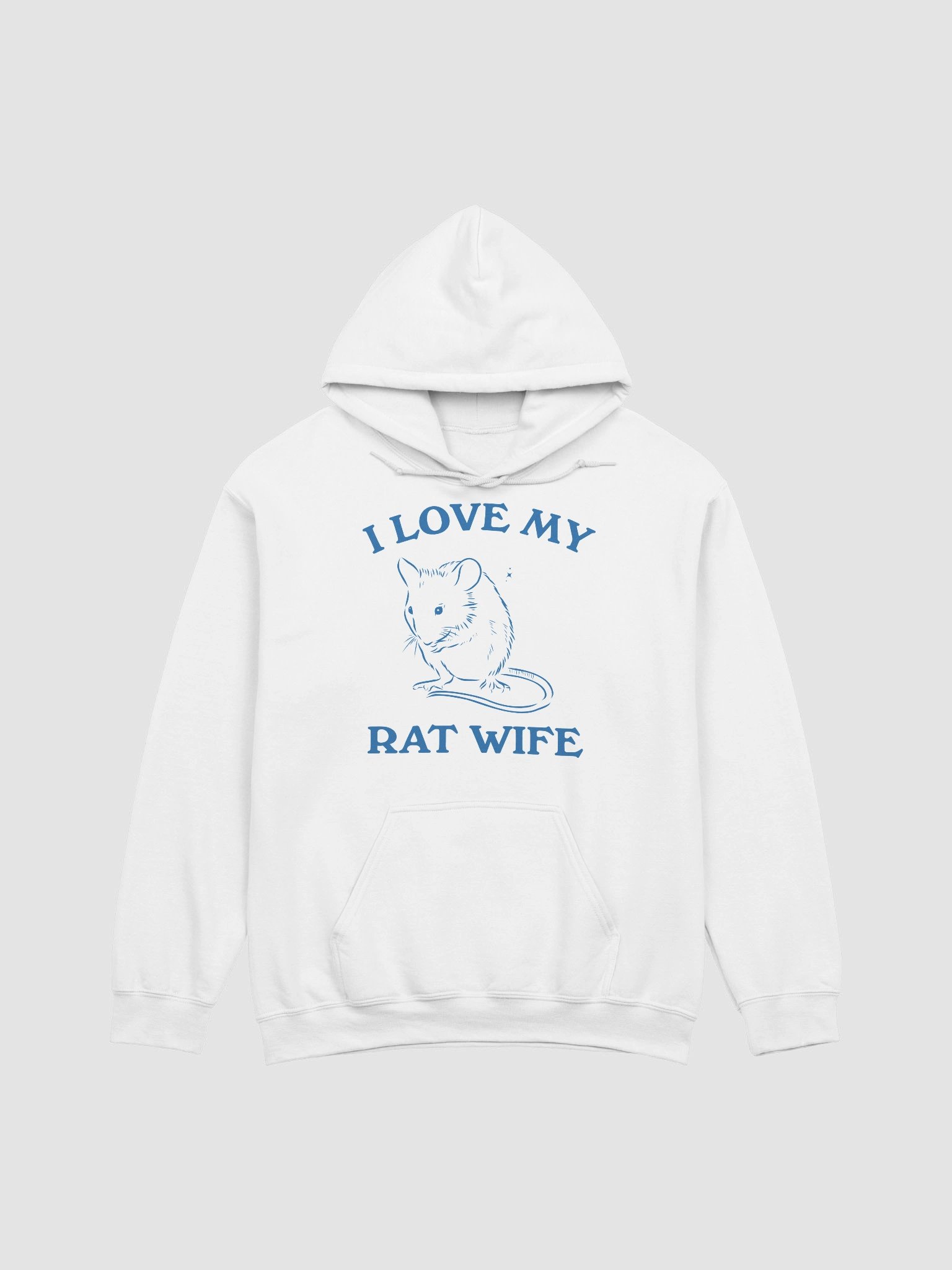 I love my rat wife Hoodie product image (29)