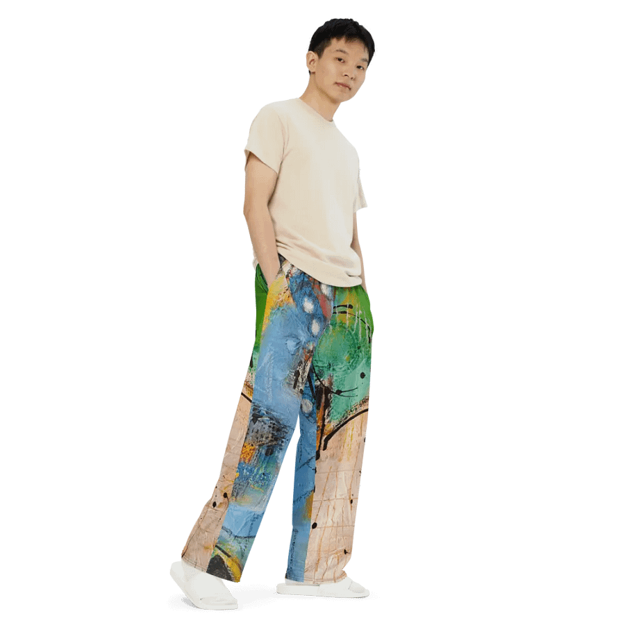original artwork printed on trousers product image (7)