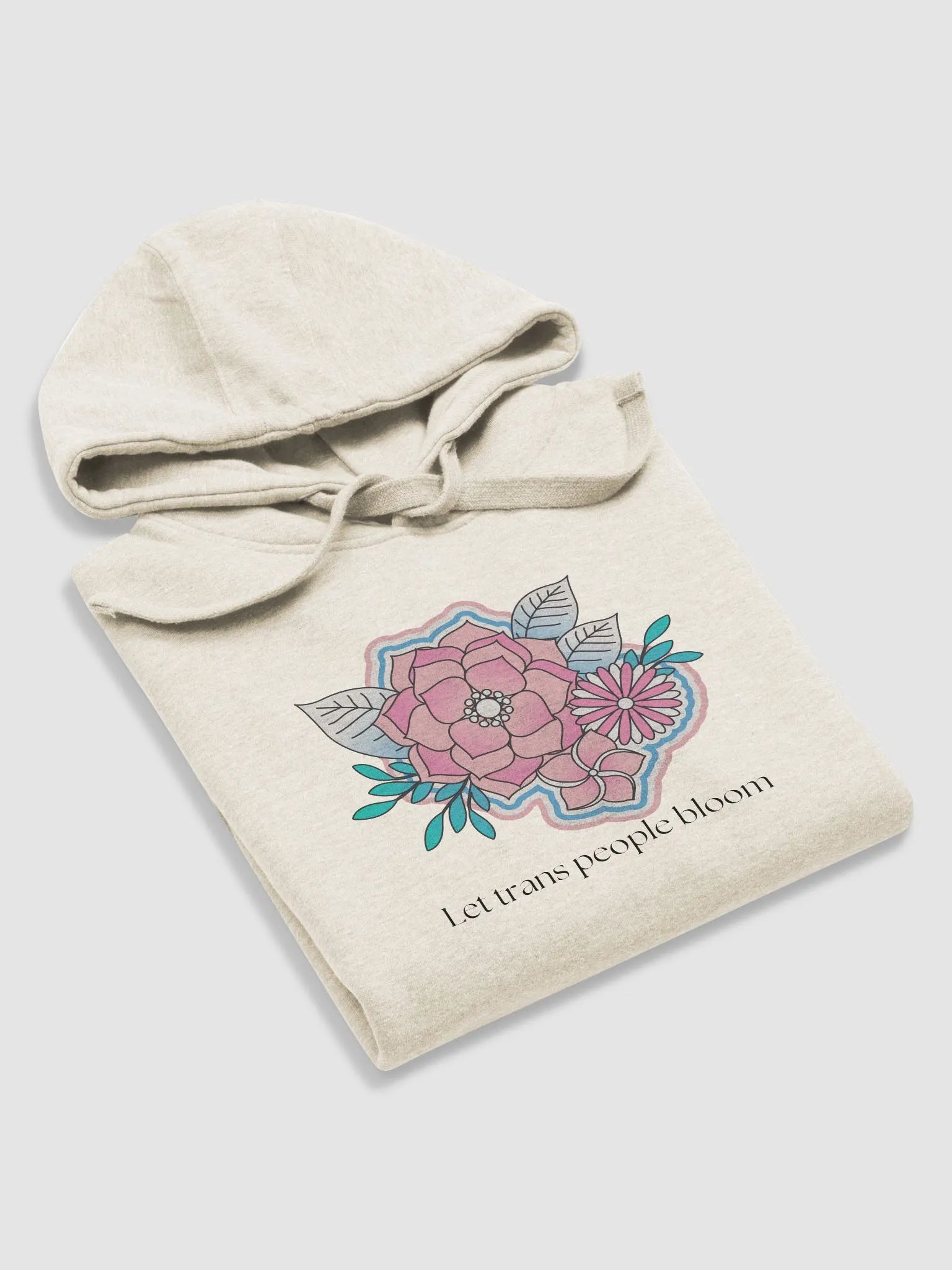 Let Trans People Bloom hoodie product image (5)