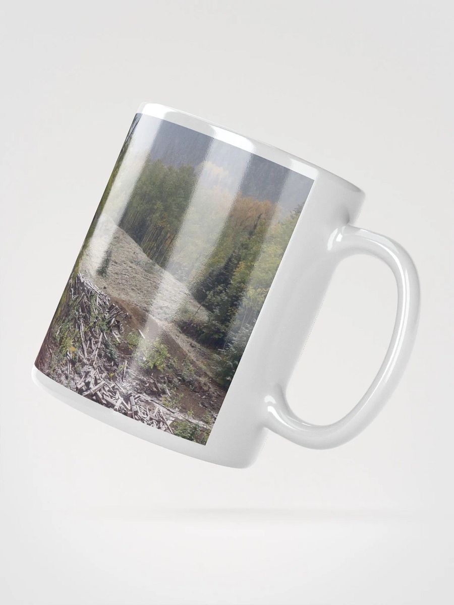 White Glossy Coffee mug product image (3)