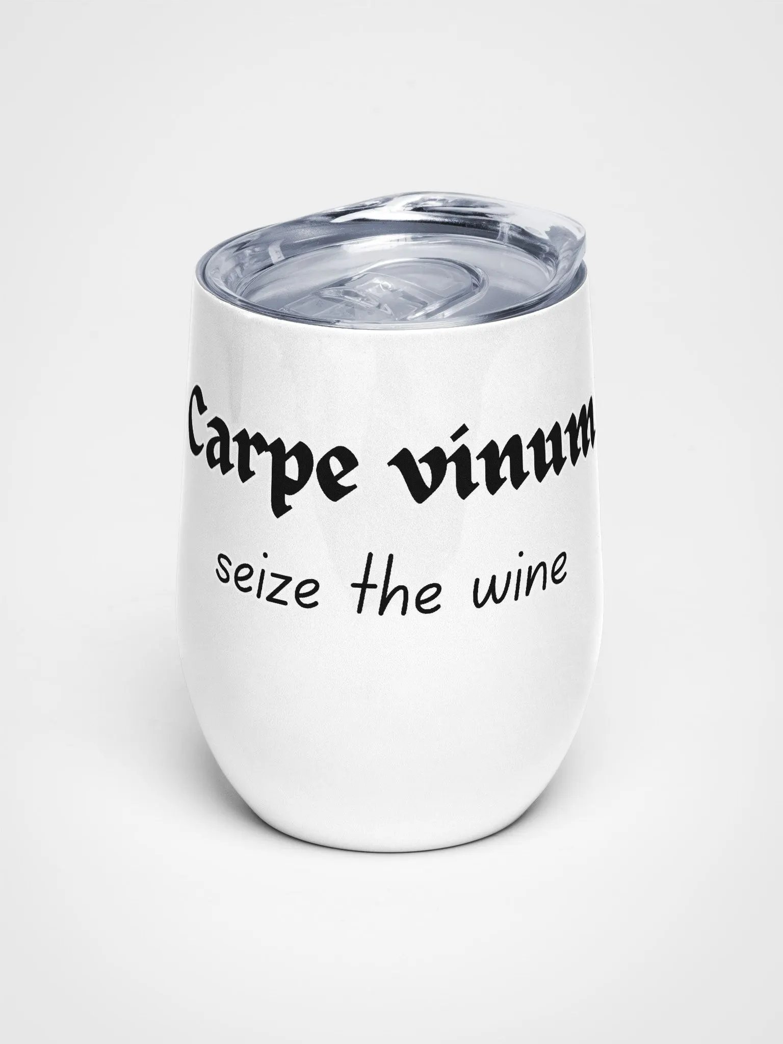 Seize the wine, Latin, Tumbler product image (1)