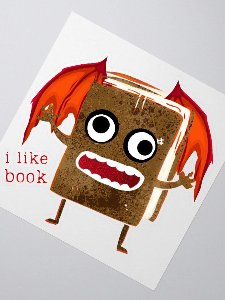 book crunch sticker product image (2)