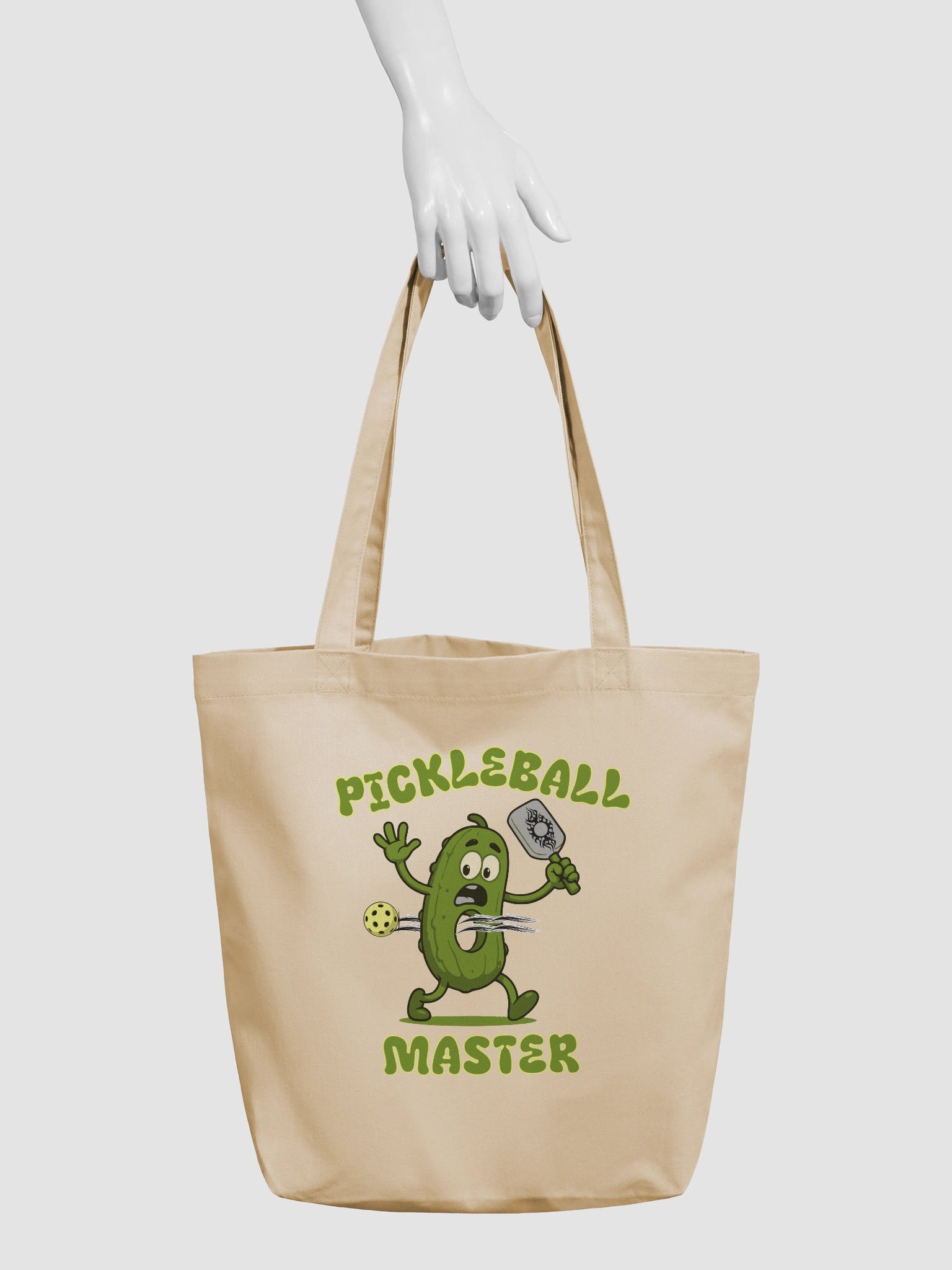 Pickleball Master Vibrant Excited Tote Bag product image (6)