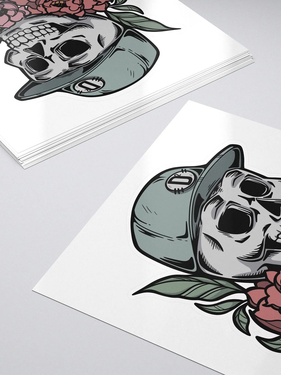 Colorful Skull Sticker product image (5)