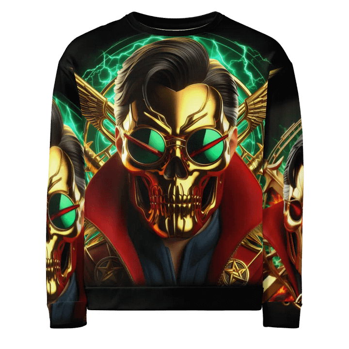 Silver Robot-Skull Face - Unisex Sweatshirt #37 product image (1)