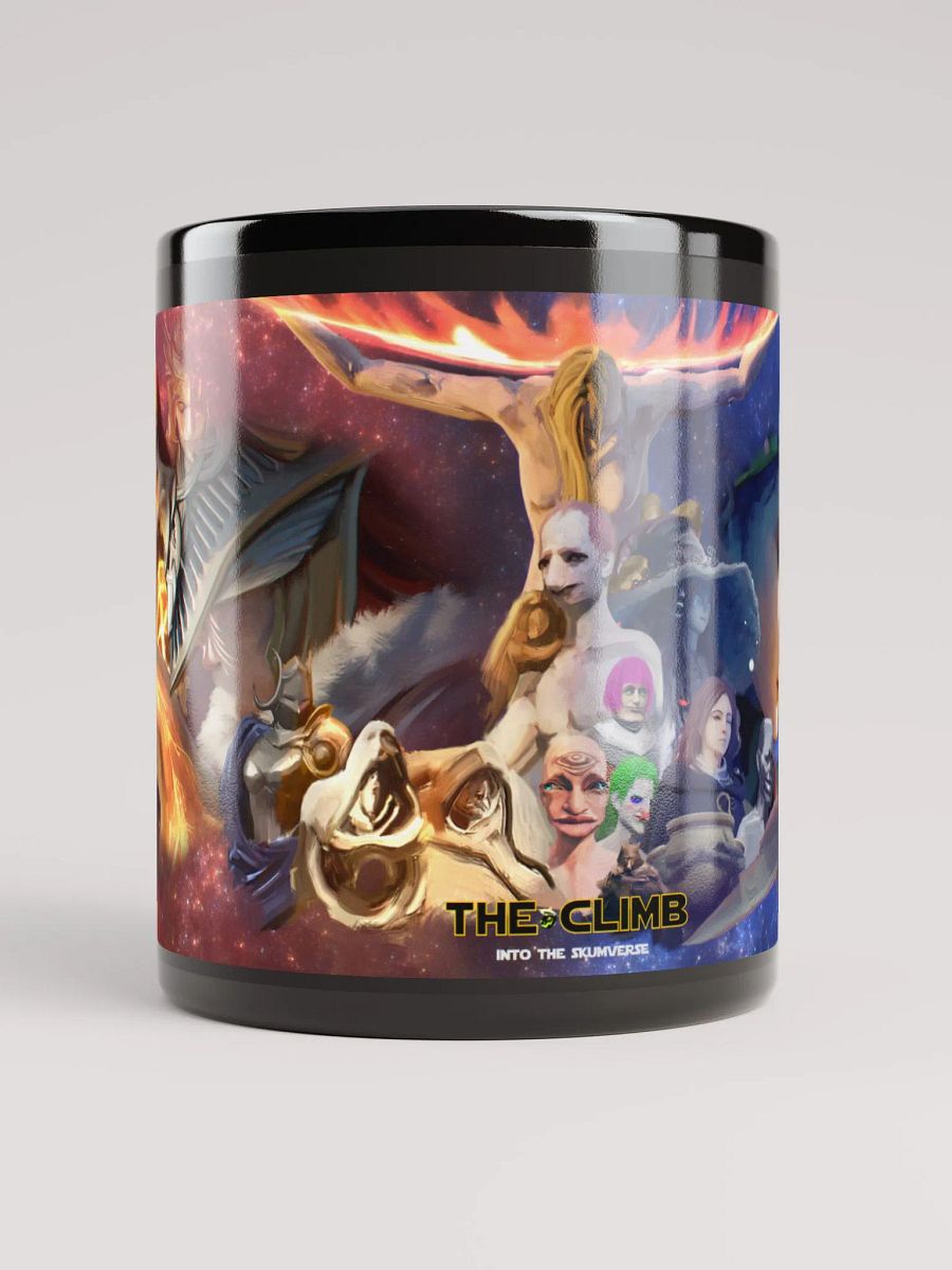 The Climb Skumverse Glossy Black Mug product image (9)