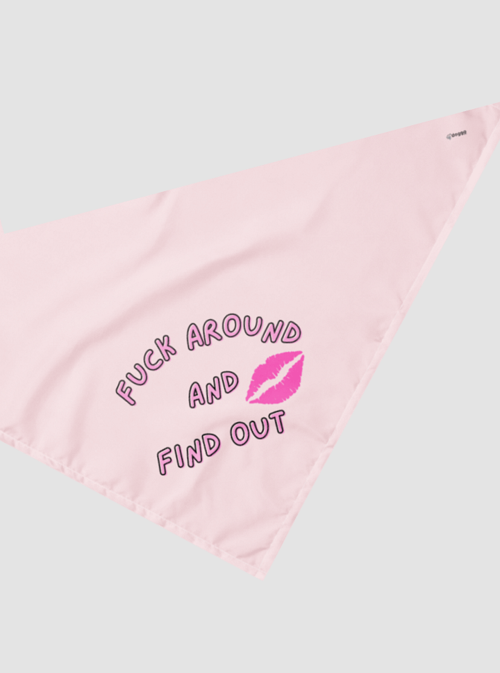 Fuck Around and Find Out - Dog Bandana product image (1)