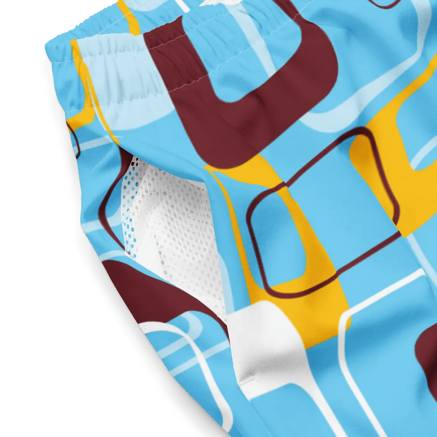 Geometric Design Swim Trunks product image (3)