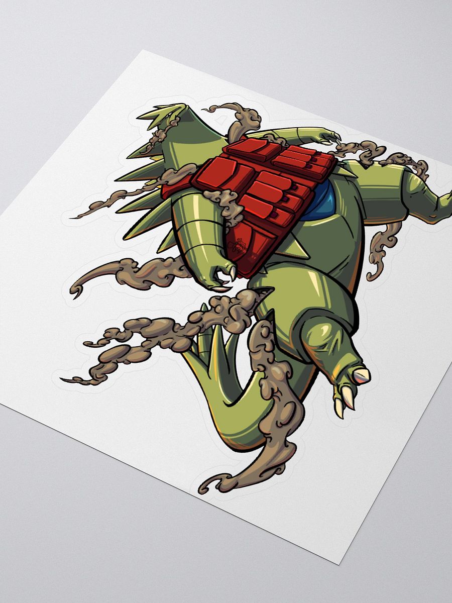 Sandy Lizard in red jacket product image (7)