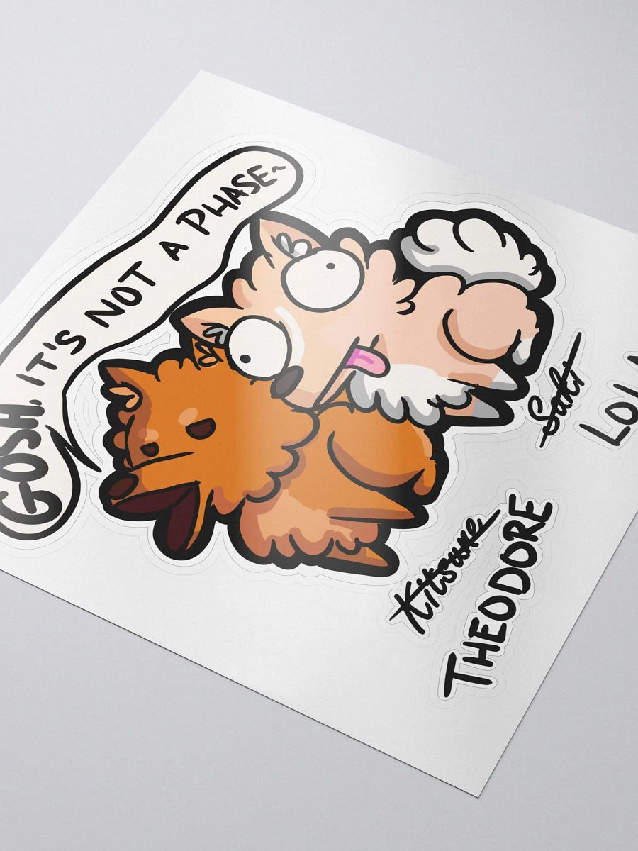 Theodore and Lola Sticker product image (3)