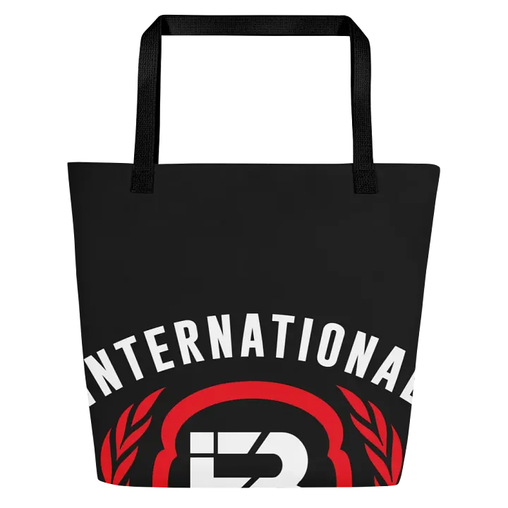 IFBNewsfeed.Org's All-Over Print Large Tote Bag w/ Pocket product image (1)