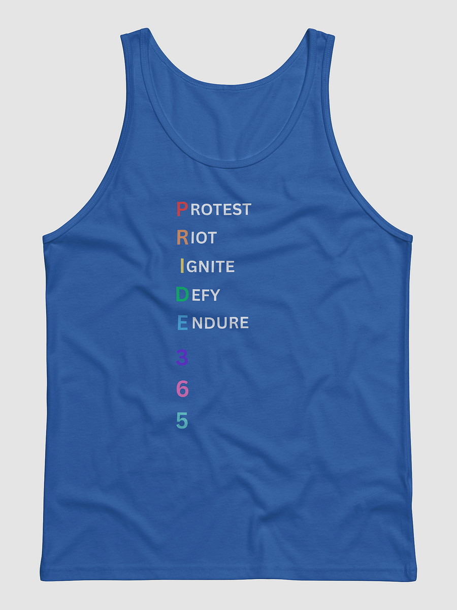 Pride 365 (protest, riot, ignite, defy, endure) Tank product image (1)
